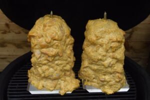 Chicken doner style kebab